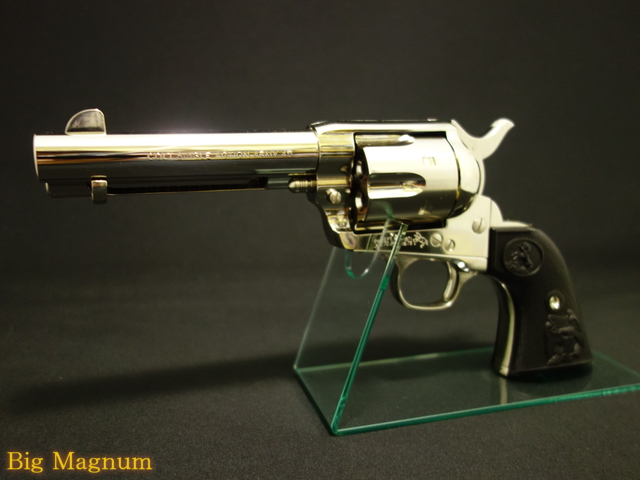 SAA 2nd Generation 4.3/4インチ ニッケルフィニッシュABS PEGASAS 2 ガスガン