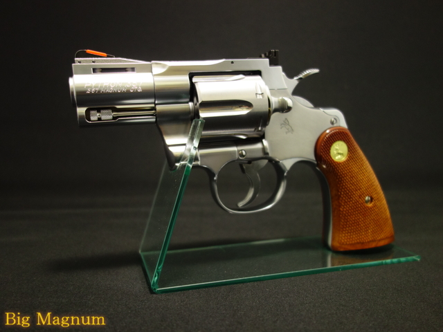 タナカ】 コルト パイソン .357Magnum 2.5inch R-model ステンレス