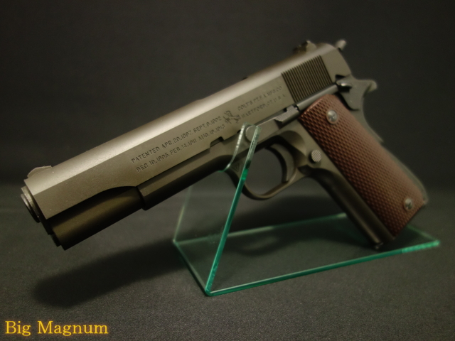 タニオコバ】 GM7.5 M1911A1ミリタリーブラック トリプルキャップ