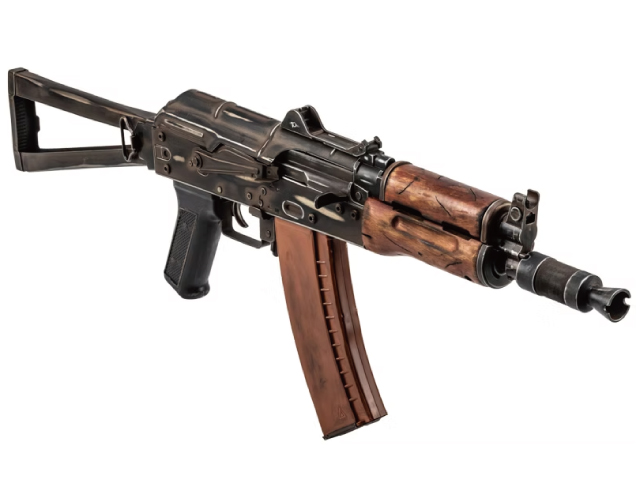 Real Wood AK74U クリンコフ Battle Worn