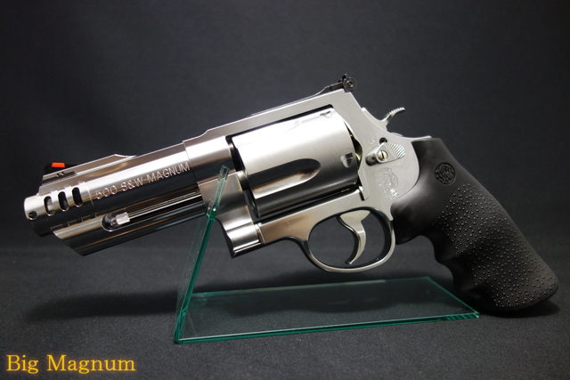 S&W M500 3+1インチ ステンレスモデル