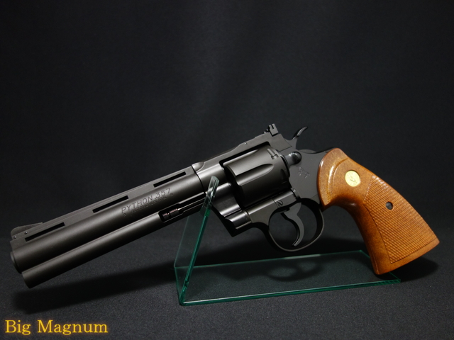 コルトパイソン 6inch Rモデル HW モデルガン