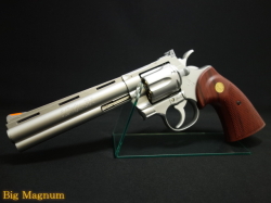 【クラウン】 コルト パイソン.357マグナム シルバータイプ 6インチ