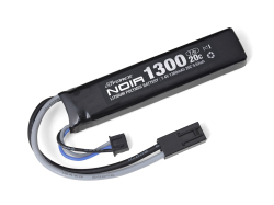 【G FORCE】 Noir LiPo 7.4V 1300mAh ストックイン対応 スティックタイプ