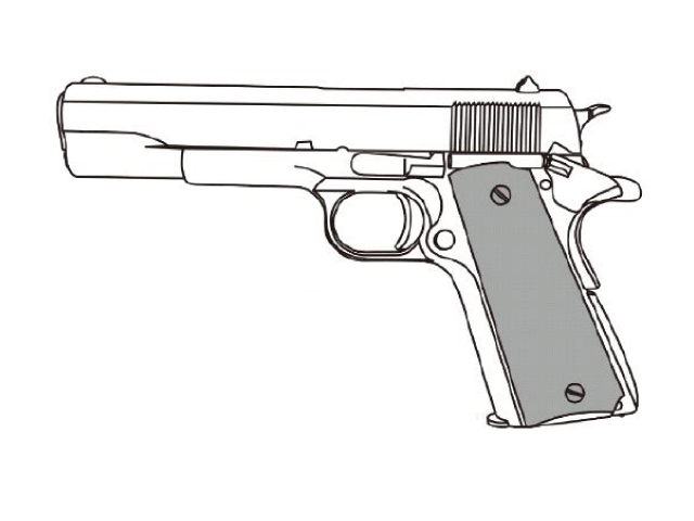 【マルシン】完成品 M1911A1