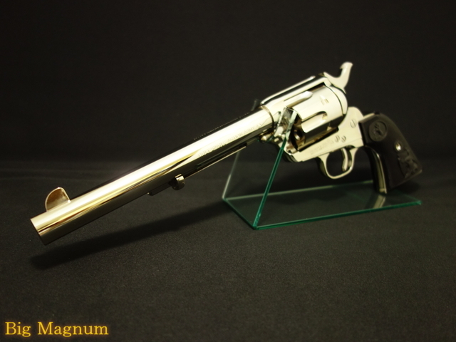 SAA 2nd Generation 7-1/2インチ ニッケルフィニッシュABS PEGASAS 2 ガスガン