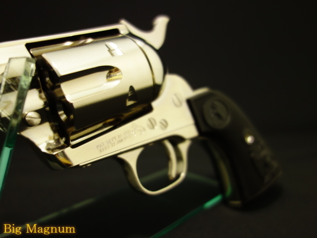 SAA 2nd Generation 7-1/2インチ ニッケルフィニッシュABS PEGASAS 2 ガスガン