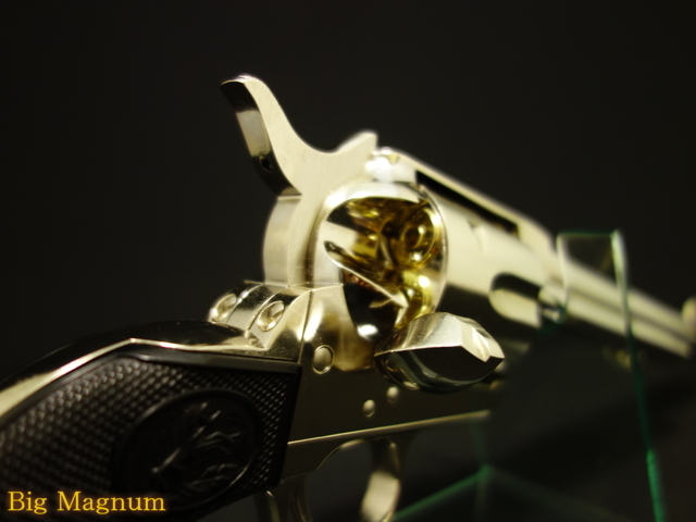 SAA 2nd Generation 7-1/2インチ ニッケルフィニッシュABS PEGASAS 2 ガスガン