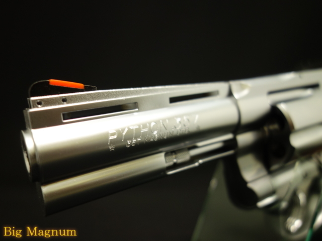 PYTHON 357MAGNUM 4inchコルトパイソン タナカ】 コルト パイソン .357Magnum 4inch R-model ステンレス