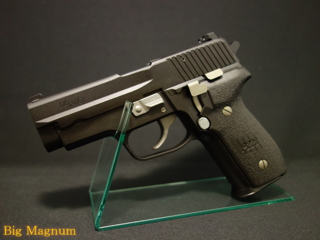 タナカワークス　SIG P226 ウォームシルバー　モデルガン　未発火　新品 HW樹脂スライド採用でリコイルが強くなった、タナカ SIG SAUER