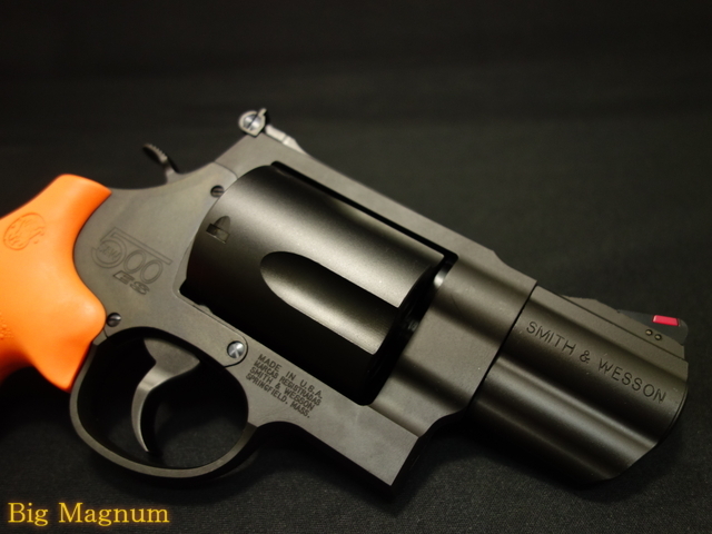 タナカ】 S&W M500 2-3/4inch ES ブラックHW Ver2 ガスガン