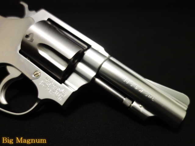 タナカ】 S&W M60 3インチ Version2.1 ステンレスフィニッシュ ガスガン