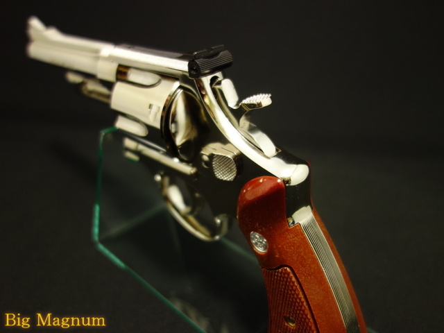 タナカ】S&W M27 The .357 Magnum 5inch ニッケルフィニッシュ モデルガン