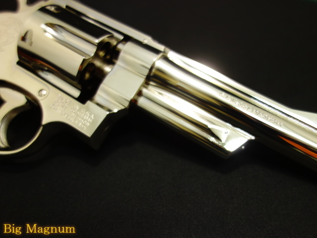 タナカ】S&W M27 The .357 Magnum 5inch ニッケルフィニッシュ モデルガン