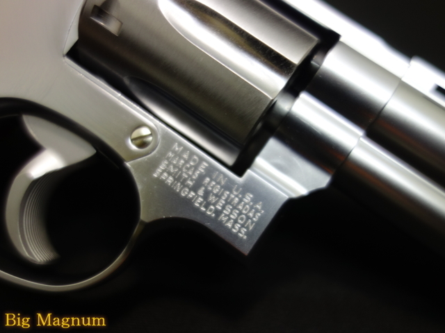 タナカ】 スモルトリボルバー 4インチ スクエアバット ステンレス