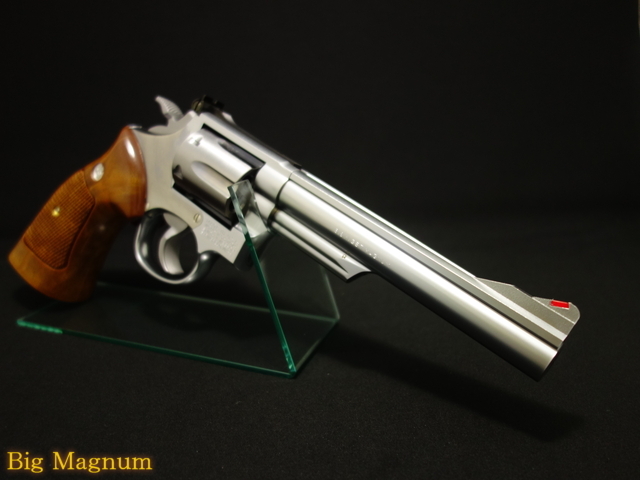 タナカ】 S&W M66 6inch ステンレスフィニッシュ Ver.3 ガスガン