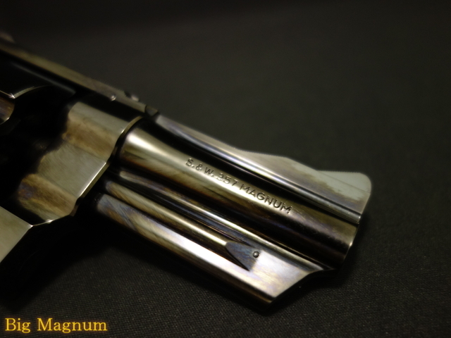 M27 The .357 Magnum 3-1/2inch スチールフィニッシュ モデルガン