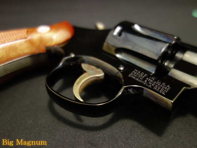 M27 The .357 Magnum 4inch スチールフィニッシュ モデルガン