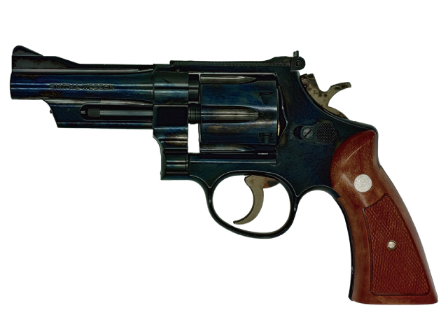 S&W M27 The .357 Magnum 4inch スチールフィニッシュ モデルガン