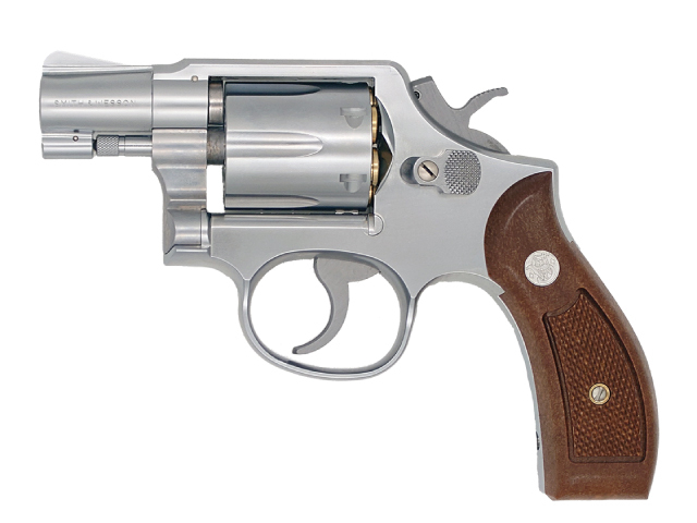 【タナカ】M64 2inch ラウンドバット ステンレスフィニッシュ Ver3 モデルガン