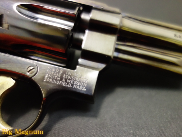 M27 The .357 Magnum 5inch スチールフィニッシュ モデルガン
