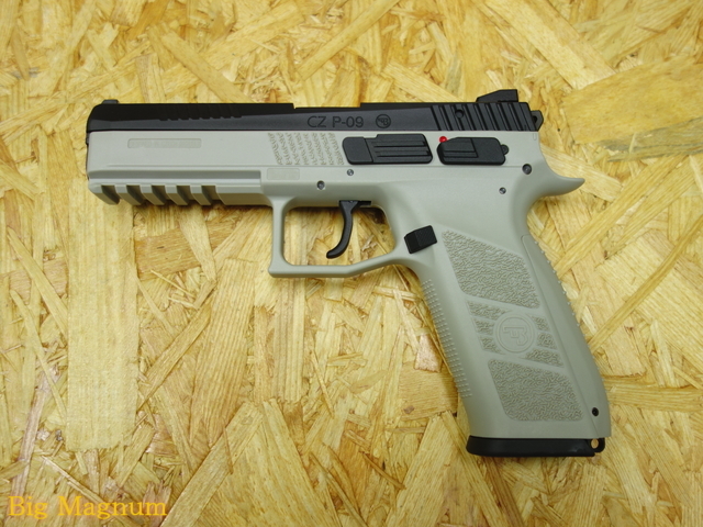 Carbon8】CZ P09 CO2 ブローバック Precision version フレームGrey