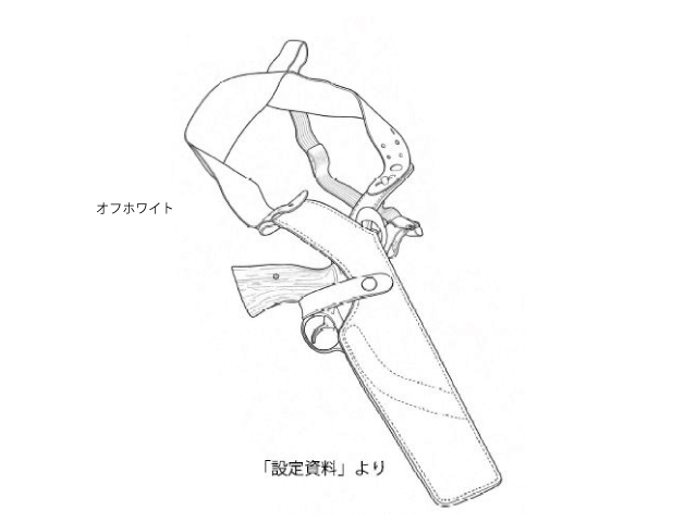 沖田刑事仕様ショルダーホルスター (受注生産対応品)