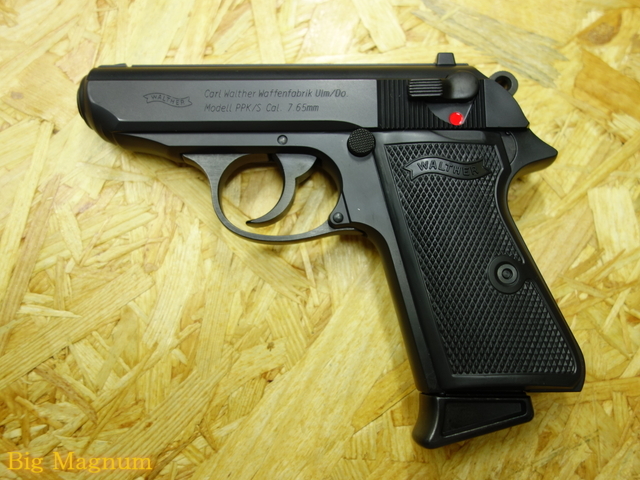 ワルサーPPK/S マットブラックABS モデルガン