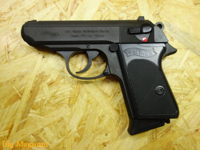 ワルサーPPK ブラックHW モデルガン