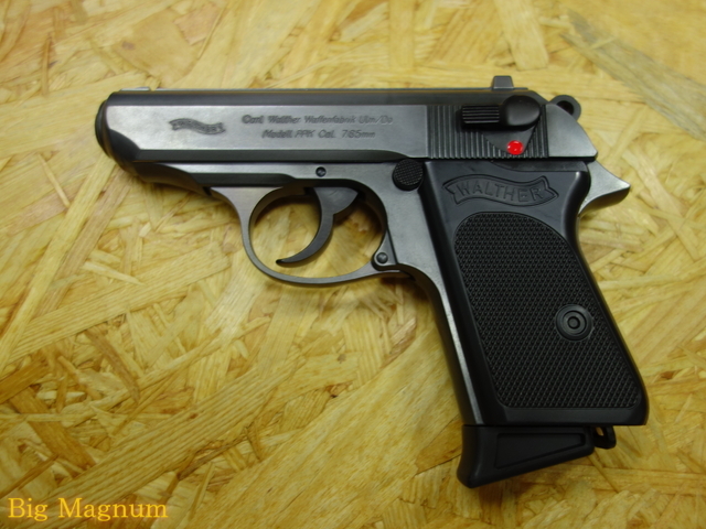 マルシンワルサーPPK　SPGプラスチックモデルガン ワルサーPPK/S エクセレントHW モデルガン