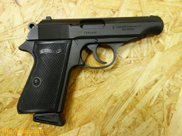 Walther PP Series モデルガン ワルサーPP極初期タイプ（6）ブルーイング完了 - 大人買い
