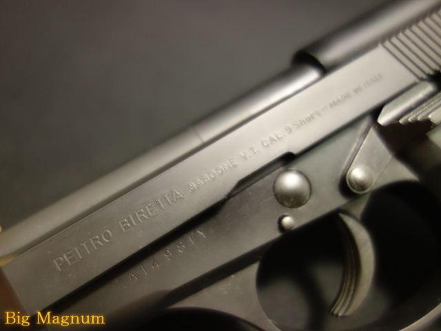 M84 マットブラックABS モデルガン プラグリップ仕様