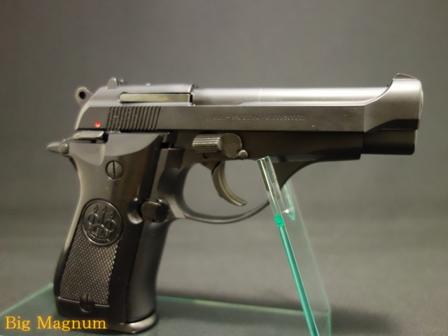 M84 マットブラックABS モデルガン プラグリップ仕様