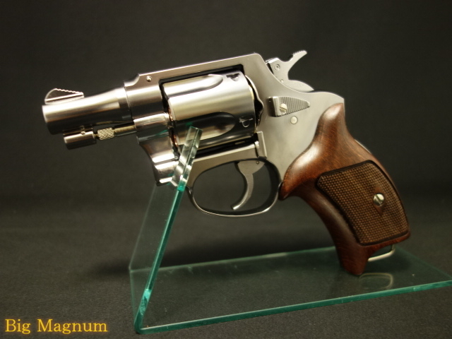 マルシンポリスリボルバープラグリップ使用WディープブラックABS 51ミリ