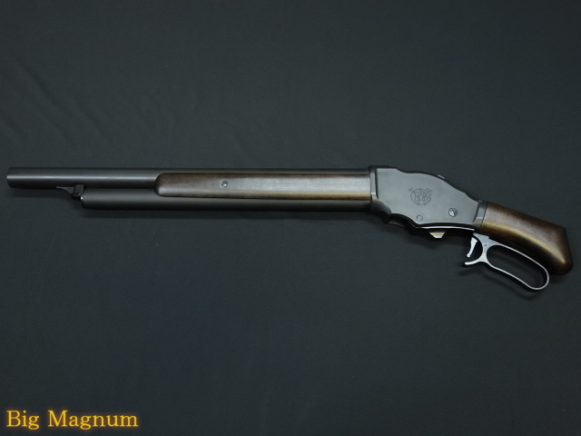 マルシン】 M1887ショート マットブラックコーティングHW 木製ストック 