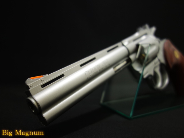 クラウン】 コルト パイソン.357マグナム シルバータイプ 6インチ