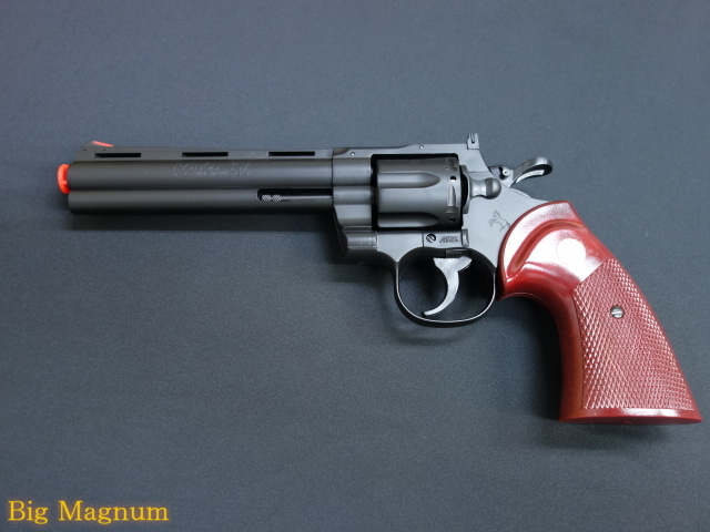 クラウン】 スパークリング エアガン パイソン.357MAGNUM 6インチ