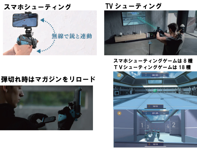 スマホシューティング M9A1 手動ブローバック