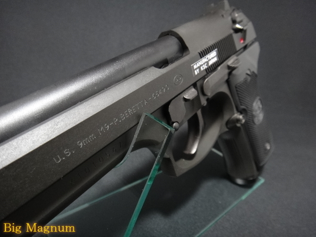 【ほぼ新品】ガスガン KSC U.S.9mm M9 ヘビーウェイト KSC】ガスブローバック U.S.9mmM9 ヘヴィウェイト（可変ホップアップ