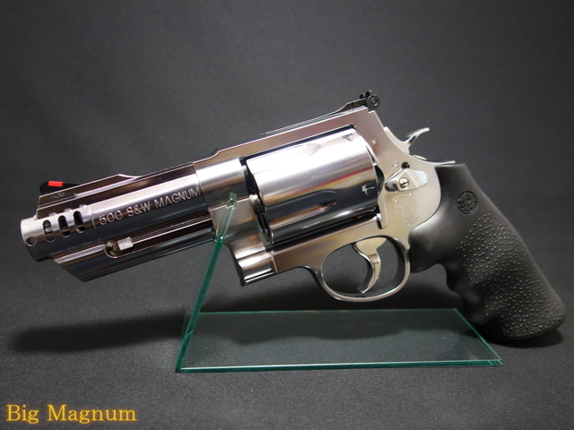 S&W M500 3+1インチ ステンレスVer2 モデルガン