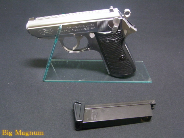 マルゼン】 ワルサー PPK/S ステンレスモデル