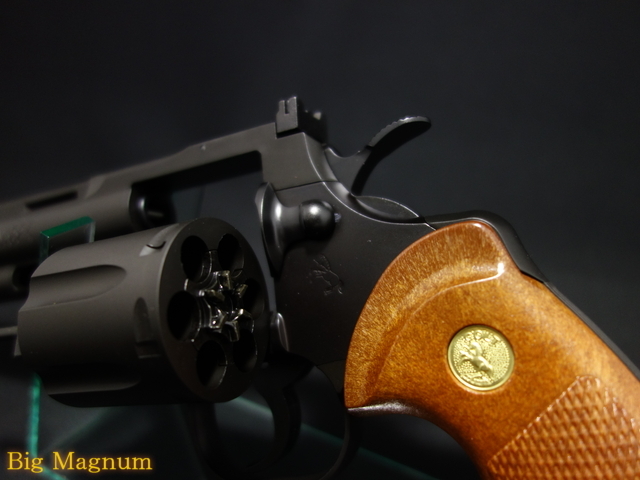 タナカ】 コルトパイソン 6inch Rモデル HW モデルガン