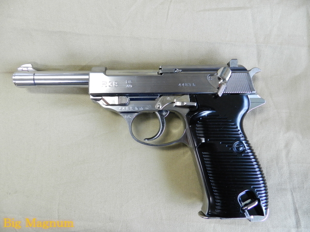 マルゼン】 ワルサーP38 ac40.s シルバー