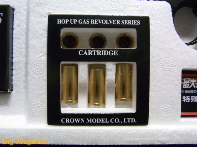クラウン】 コルト パイソン.357マグナム シルバータイプ 6インチ