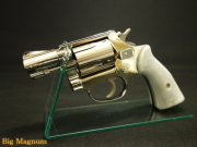 【タナカ】M36チーフスペシャル 2インチ スクエアバット トラビスモデル ニッケルフィニッシュ Ver.2 ガスガン