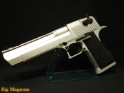 デザートイーグル .50AE ウォームシルバーコーティング ヘビーウェイト モデルガン