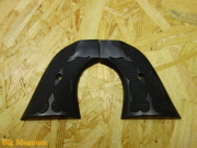 タナカ SAA対応チェッカーウッドグリップ