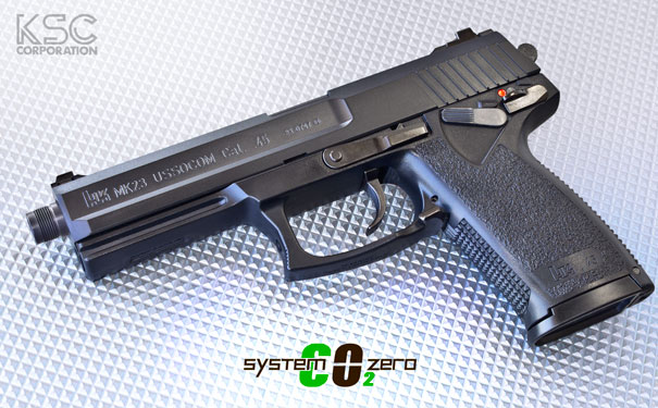 MK23ソーコムピストル Co2 ABS