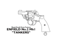 エンフィールド No.2 MkI タンカー モデルガン プラグリップ