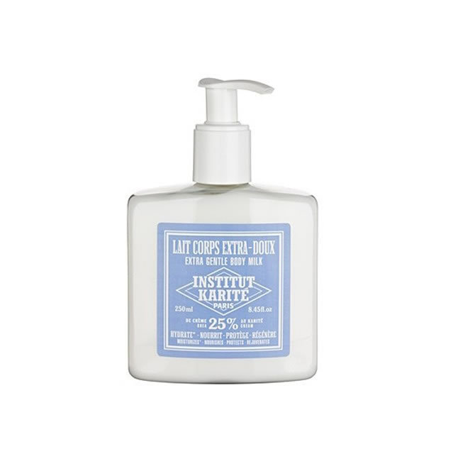 INSTITUT KARITE インスティテュート カリテ　25％Extra Gentle Body Milk（ボディミルク）250ml